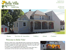 Tablet Screenshot of bellavilla336.com